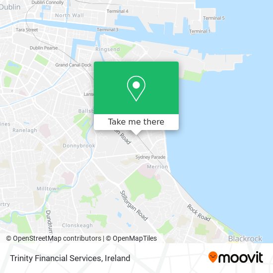 Trinity Financial Services map