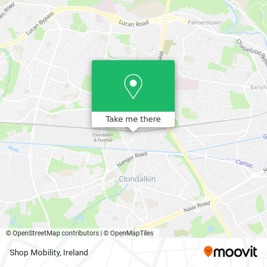 Shop Mobility map