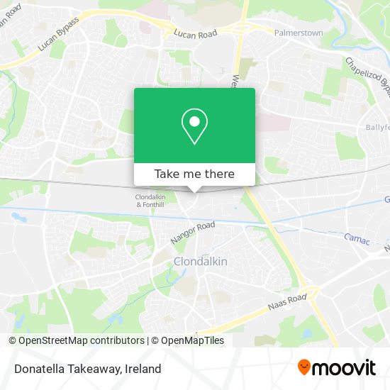 Donatella Takeaway map