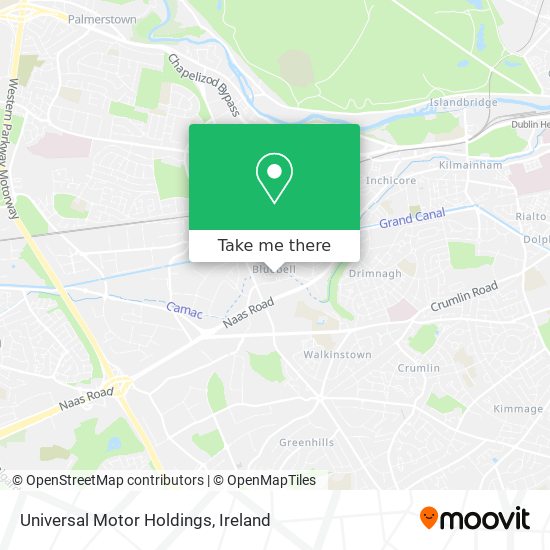 Universal Motor Holdings map