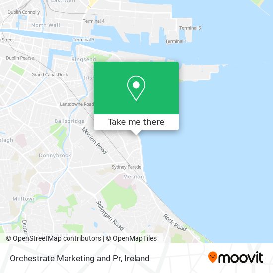 Orchestrate Marketing and Pr map