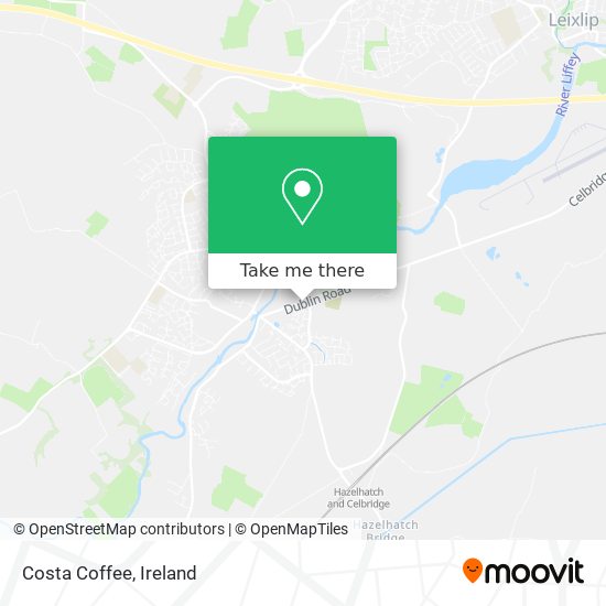 Costa Coffee map