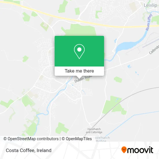 Costa Coffee map