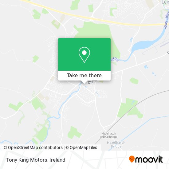 Tony King Motors map