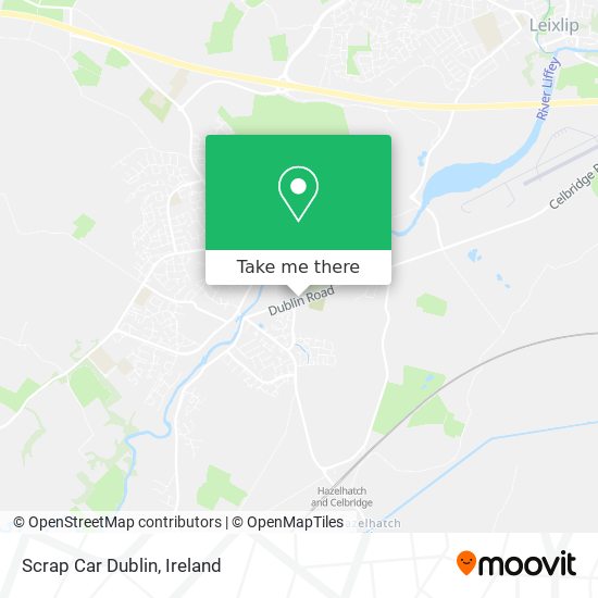 Scrap Car Dublin map