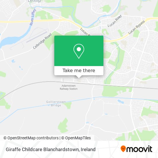 Giraffe Childcare Blanchardstown map