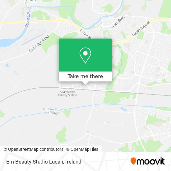 Em Beauty Studio Lucan map