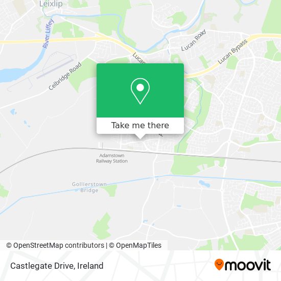 Castlegate Drive map