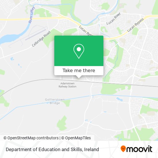 Department of Education and Skills map