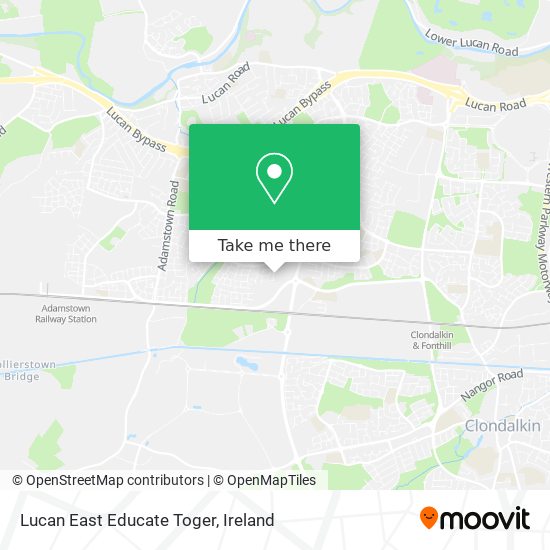 Lucan East Educate Toger map