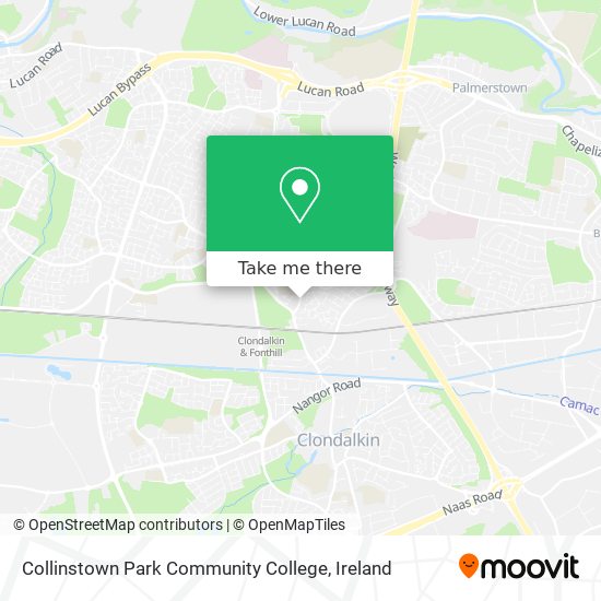 Collinstown Park Community College map
