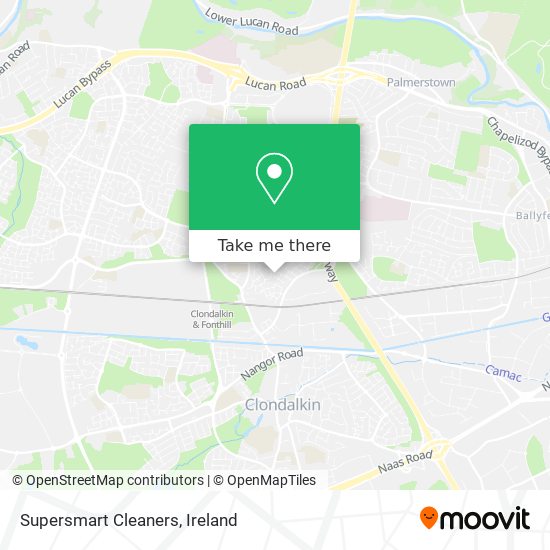 Supersmart Cleaners map