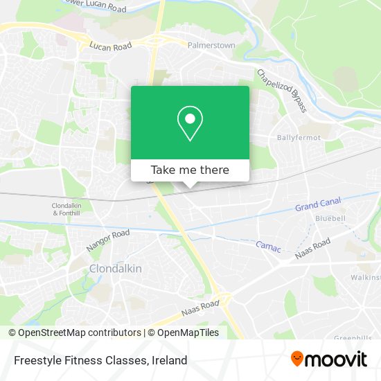 Freestyle Fitness Classes map