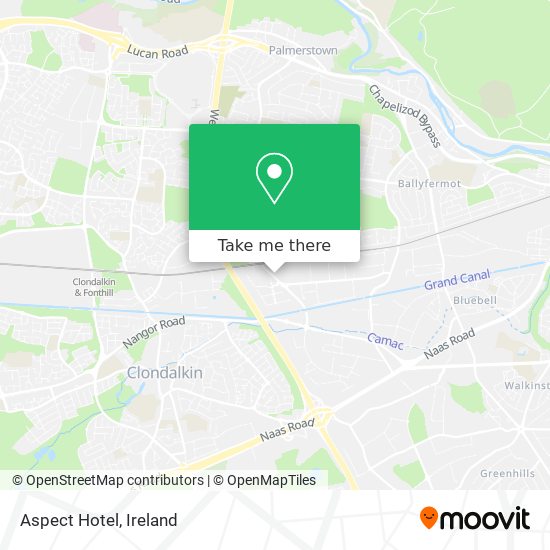 Aspect Hotel map