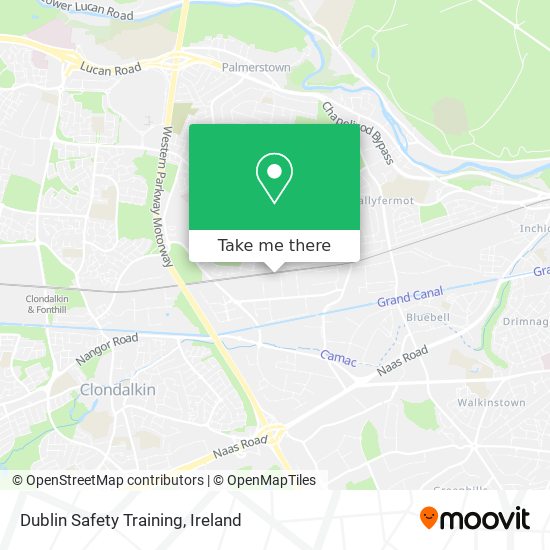 Dublin Safety Training map