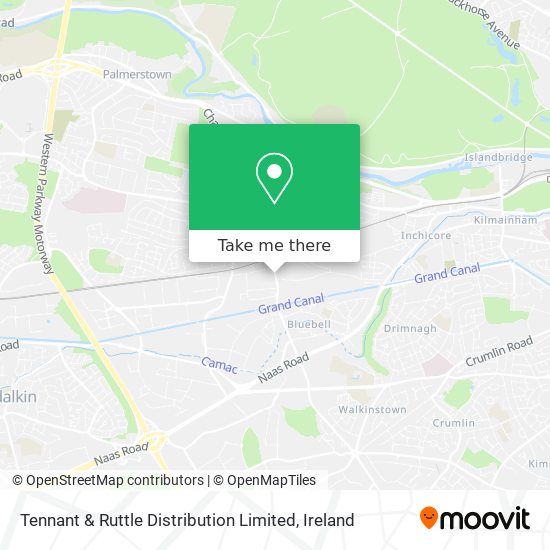 Tennant & Ruttle Distribution Limited map