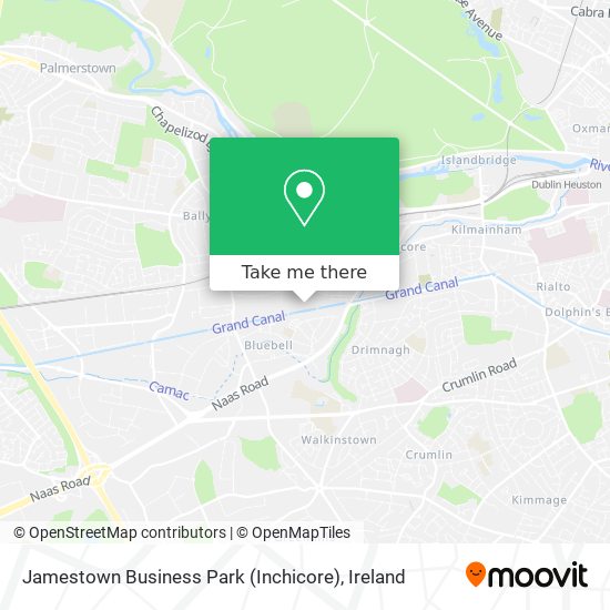 Jamestown Business Park (Inchicore) map
