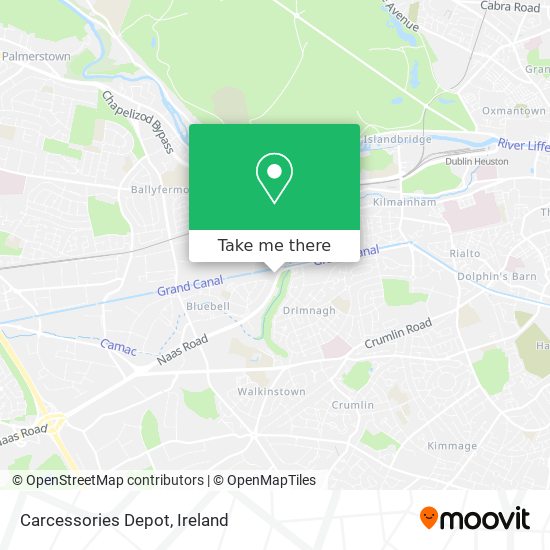 Carcessories Depot map