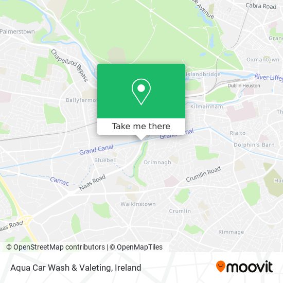 Aqua Car Wash & Valeting map