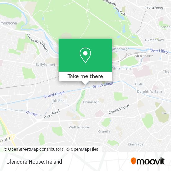Glencore House map