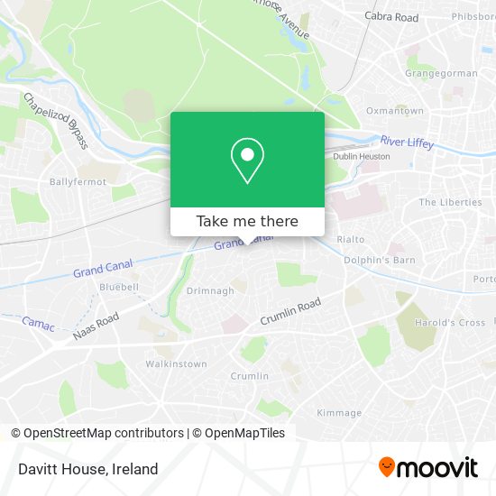 Davitt House map