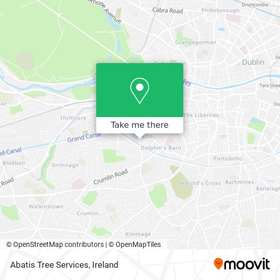 Abatis Tree Services map