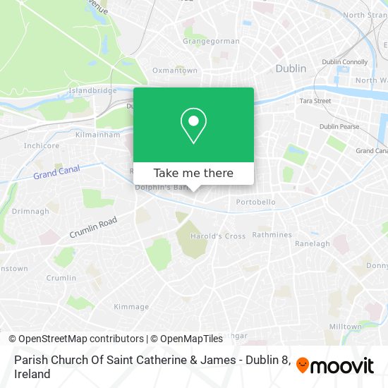 Parish Church Of Saint Catherine & James - Dublin 8 map
