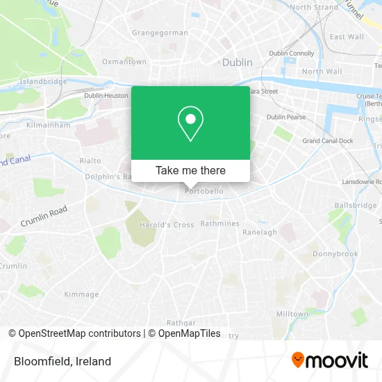 Bloomfield map