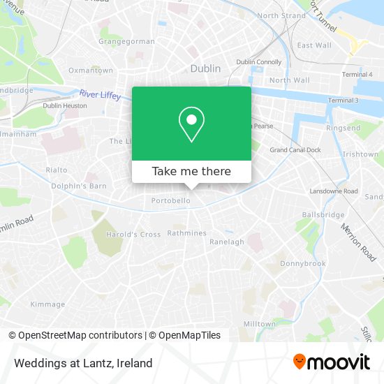 Weddings at Lantz map