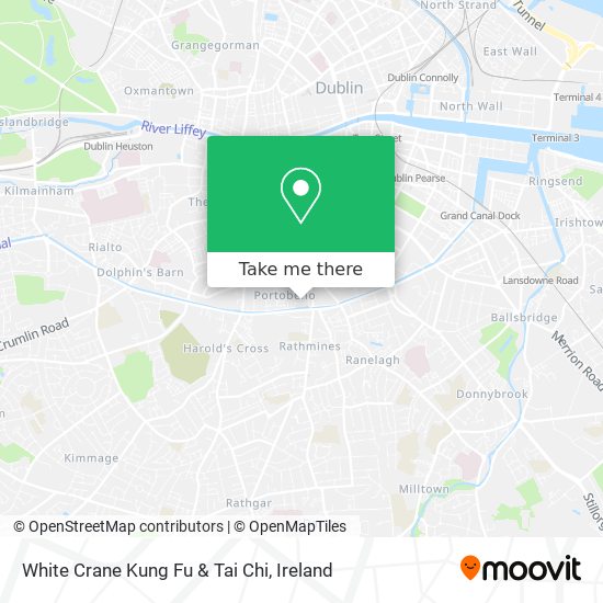 White Crane Kung Fu & Tai Chi map