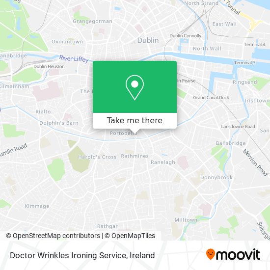Doctor Wrinkles Ironing Service map