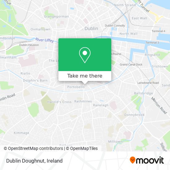 Dublin Doughnut map