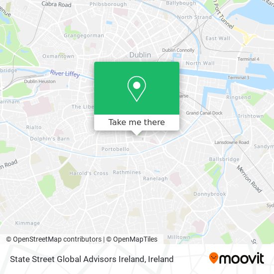 State Street Global Advisors Ireland map