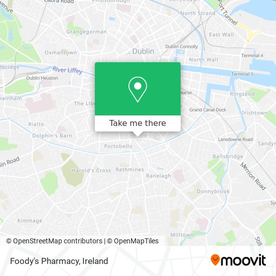 Foody's Pharmacy map