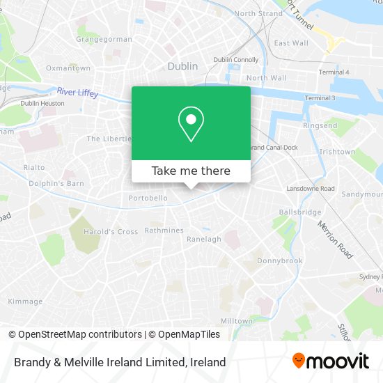Brandy & Melville Ireland Limited map