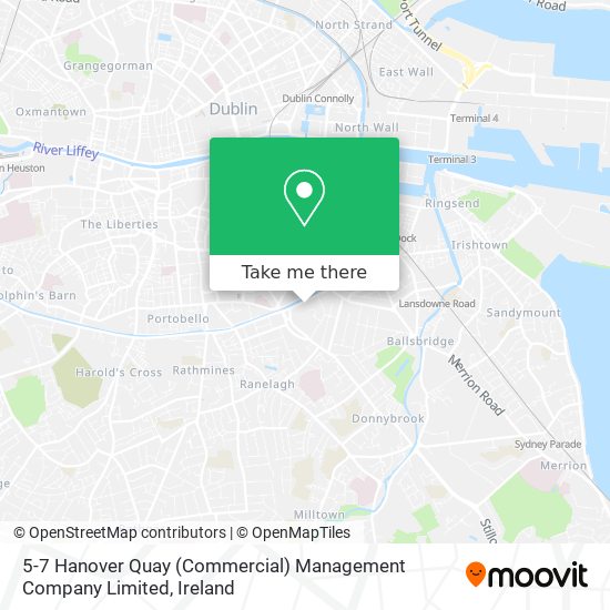 5-7 Hanover Quay (Commercial) Management Company Limited map