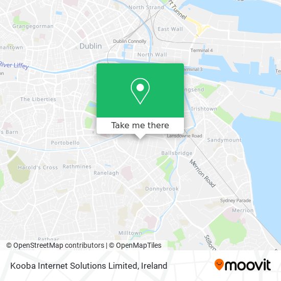 Kooba Internet Solutions Limited map