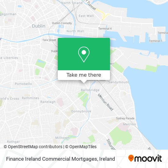 Finance Ireland Commercial Mortgages map