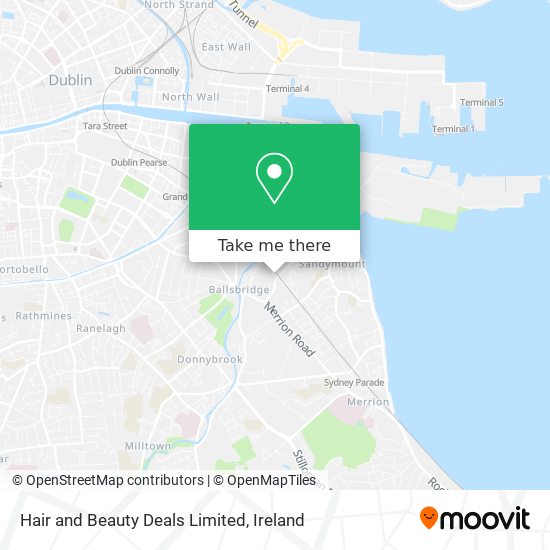 Hair and Beauty Deals Limited map