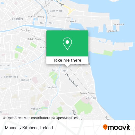 Macnally Kitchens map