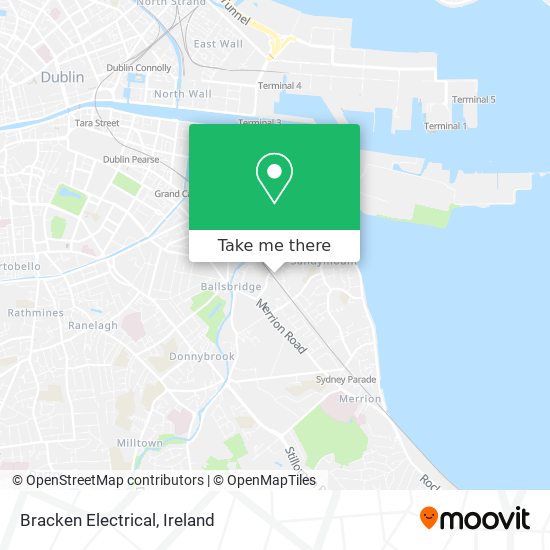 Bracken Electrical map