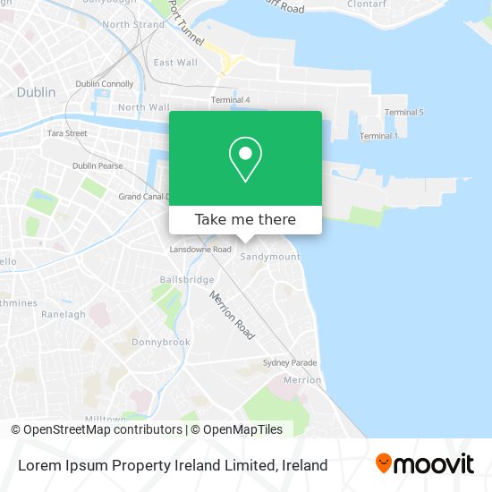 Lorem Ipsum Property Ireland Limited map