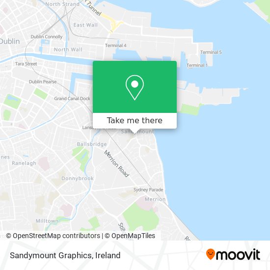 Sandymount Graphics map