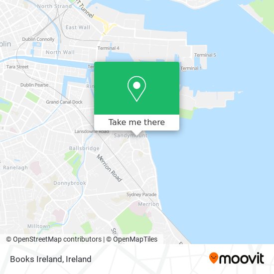 Books Ireland map