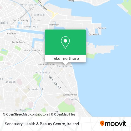 Sanctuary Health & Beauty Centre map