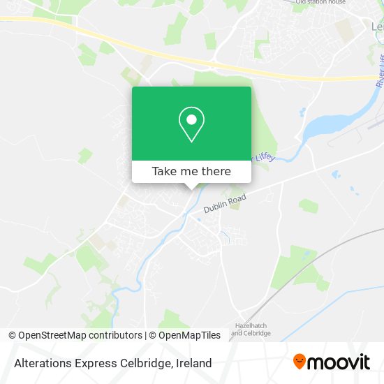 Alterations Express Celbridge map