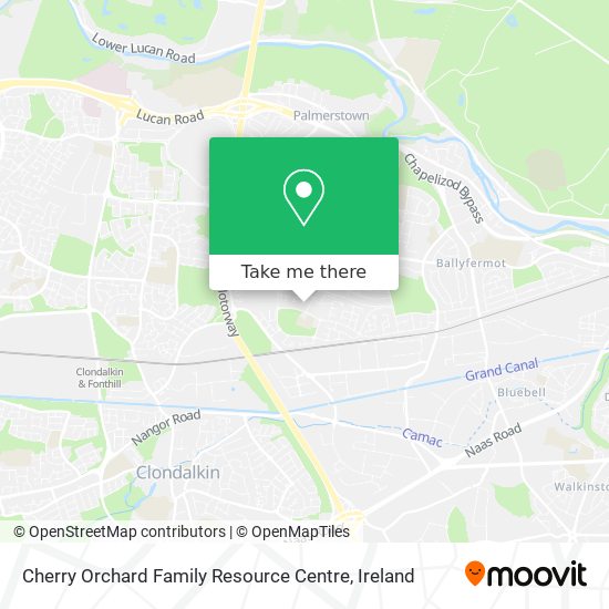 Cherry Orchard Family Resource Centre map