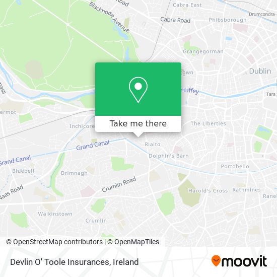 Devlin O' Toole Insurances map