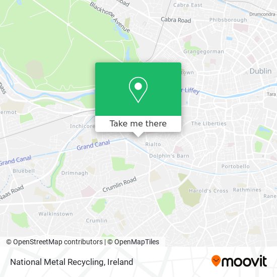 National Metal Recycling map