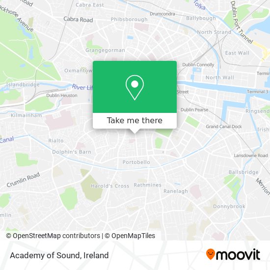 Academy of Sound map